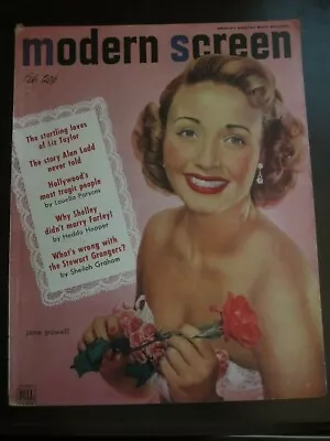 Modern Screen Magazine February 1952 Jane Powell • $12.99