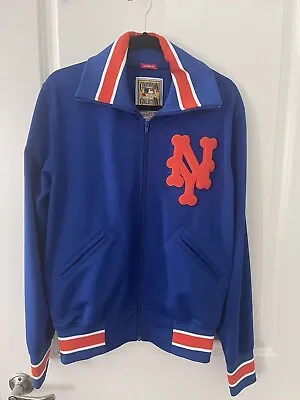 New York Mets Authentic Jacket 1986 Mitchell Ness Cooperstown Jacket Sz M • $120