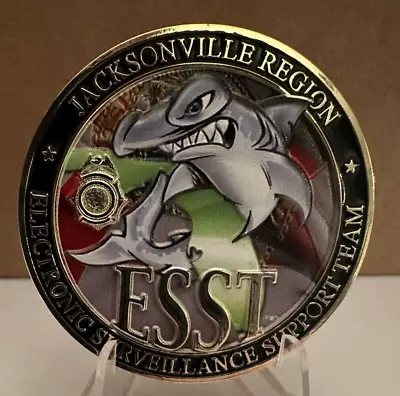 Sought After Florida FDLE Jacksonville Electronic Team (ESST) Challenge Coin • $30