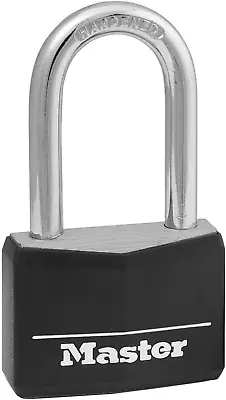 Master Lock Covered Aluminum Lock Locker Lock With Key Key Lock For Outdoors  • $18.99