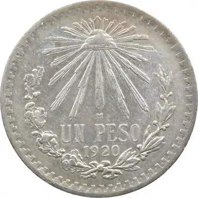 1920 Mexico 1 Peso *315 • $3.25