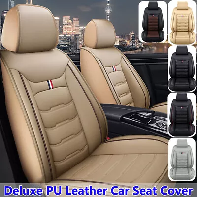 For Acura TLX RDX MDX ILX TSX ZDX Car Seat Cover 5 Seat Full Set Leather Cushion • $84.88