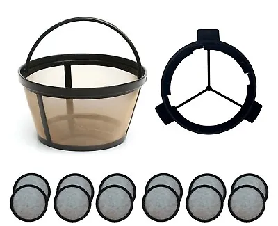 GoldTone Value Kit For Mr Coffee Reusable Filter Disk Holder 12 Water Filters • $14.99