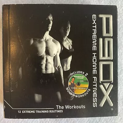 P90X Extreme Intense Home Fitness The Workouts 12 DVD Set Beachbody VGC • $15