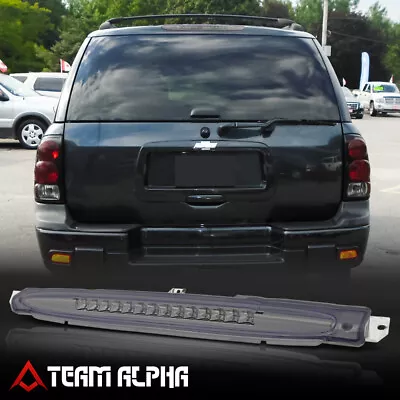 Fits 2002-2009 Trailblazer/Envoy [Chrome/Smoke] LED Third 3rd Tail Brake Light • $37.89