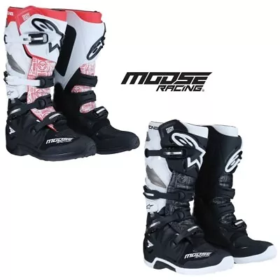 2024 Moose Racing Tech 7 Adult MX Motocross Offroad ATV Boots - Pick Size/Color • $439.95