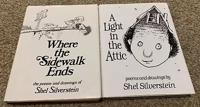 Where The Sidewalk Ends & A Light In The Attic - Silverstein RARE First Editions • $9.99