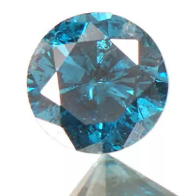 100% Certified 0.16 Carat Fantastic Round Cut Natural Blue Loose Diamond  • $87