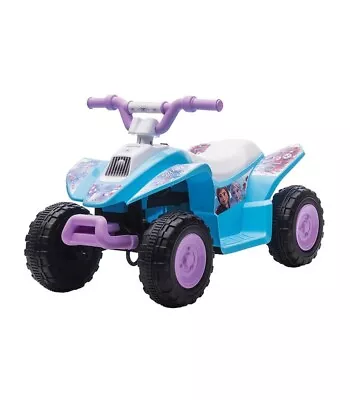 Frozen 2™ Elsa Anna Electric Quad Bike Rechargeable Battery Kids Ride On Toy Car • $149