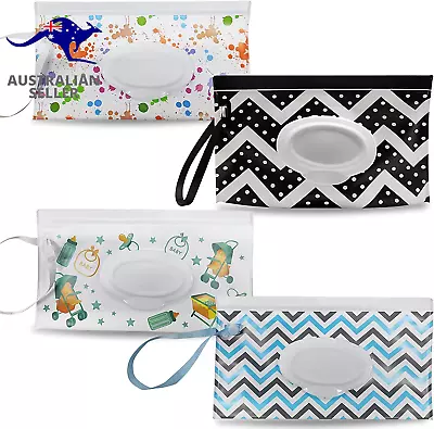 Dispenser Travel Wet Wipes Bag Pouch Baby Care Portable Tissue Case Holder Box • $30.99