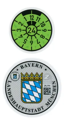 Munich 2024 German License Plate Registration Seal For BMW By Z Plates • $9.99