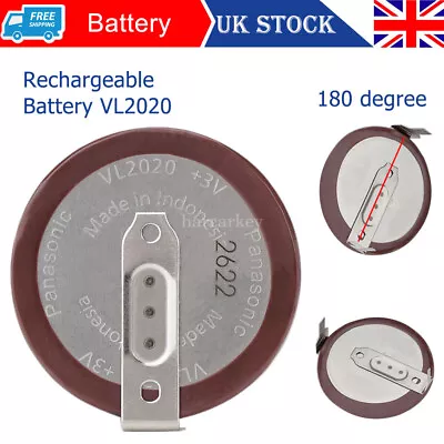 Remote Key Fob VL2020 Battery For BMW Mini Cooper S R56 2006-2013 180° Degree • £6.45