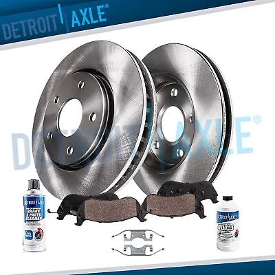 Rear Brake Rotors + Ceramic Pad For 2003-2004 2005 2006 Mercedes-Benz S430 S500 • $90.12