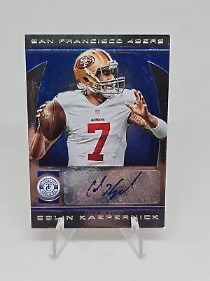 2013 Panini Totally Certified Totally Blue /25 Colin Kaepernick #111 Auto • $54.99