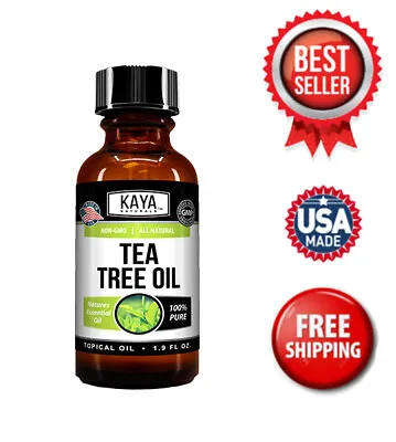 100% Pure Tea Tree Melaleuca Oil 2oz Therapeutic Grade All Natural Essential Oil • $9.98
