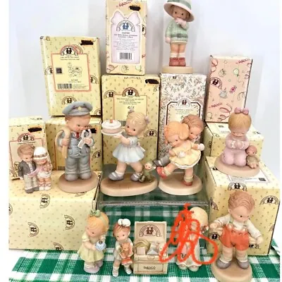 9 Memories Of Yesterday Figurine Lot Enesco ALL NEW! Birthday Mailman Prayers • $176.30
