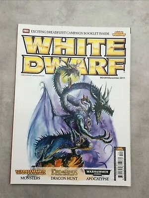 £6.19 • Buy White Dwarf Magazine - 384 - Dec 2011 Warhammer 40000 Monsters Dragon Hunt 