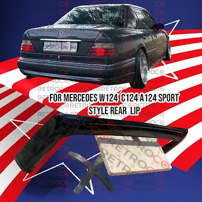 W124 C124 A124 For Mercedes 93-96 Rear Frp Lip Splitter For Wald Type • $100