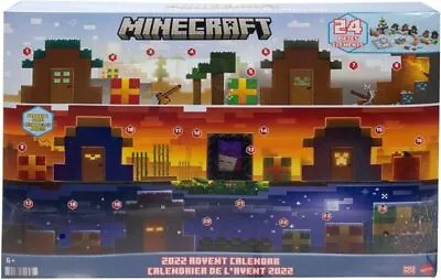 Minecraft Mob Head Minis Advent Calendar Feature Pixelated Video-Game Characters • $32.99