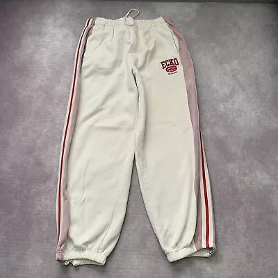 Vintage Ecko Untld Sweatpants Size XL Striped White Pants Y2K Pink   • $23.50