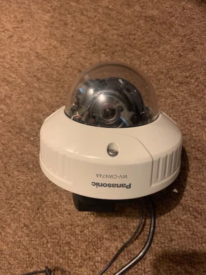£30 • Buy Panasonic IP66 PTZ CCTV Dome Camera Unit, Anti Vandalism Protected