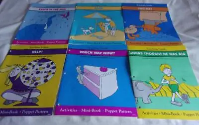 Set Of 6 Macmillan Whole Language BIG BOOKS Program Series Books • $14.99