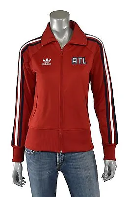 Women's Adidas Originals Superstar Vintage Atlanta Track Top Jacket Small New • $116.10