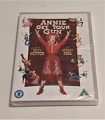 £6.95 • Buy Annie Get Your Gun DVD Western  Betty Hutton Region 2 New And Sealed