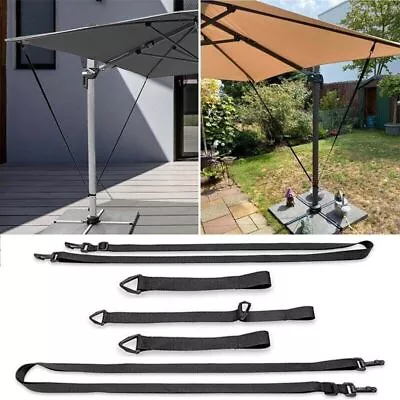 Fixed Strap For Cantilever Parasols Wind Protection Wind Lock Adjustable Garden* • £6.99