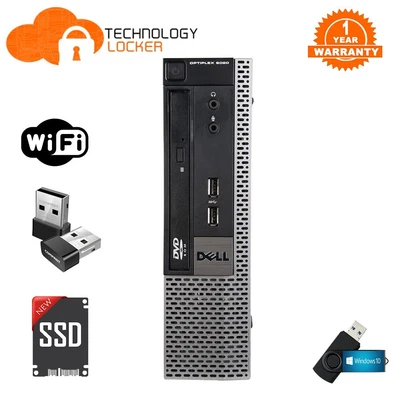$1091.65 • Buy Dell Optiplex 9020 USFF Desktop PC I5-4570s @2.90 8GB RAM New 128GB SSD Win 10
