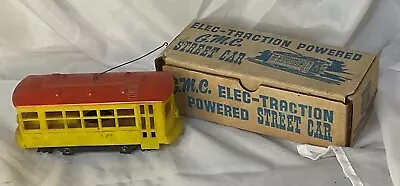 VTG Elec-Traction Powered G.M.C. Street Car GMC W/Box Yellow Plastic • $29.95