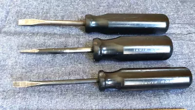 Lot Of 3 Vintage -  IRWIN Screwdrivers -  Bell System 🇺🇸 USA Made • $22.99