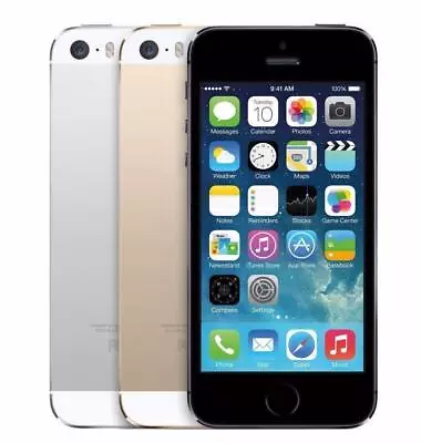 Apple IPhone 5S Unlocked 16GB 32GB 64GB Smartphone 4G - Good Condition • £31