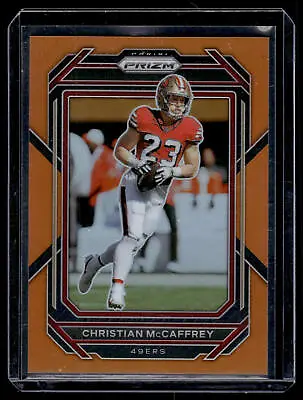 2022 Panini Prizm Christian McCaffrey Orange /249 San Francisco 49ers • $8.99