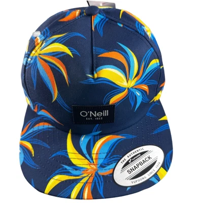$27 • Buy Oneill Hybrid Floral Cap Snapback Yupoong Trucker Hat 5 Panel Sportswear