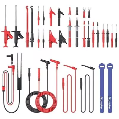 27pcs Multimeter Test Leads Kit With Replaceable Wire Piercing Probesalligator C • $52.27