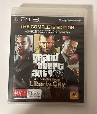 Grand Theft Auto IV - The Complete Edition (PlayStation 3 2010) • $20.17