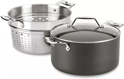 All-Clad H911S374 Essentials Nonstick 7-qt  Multipot With Insert • $59.99