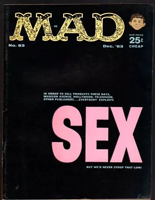Mad Magazine #83 Fine+ Ec • $37.49