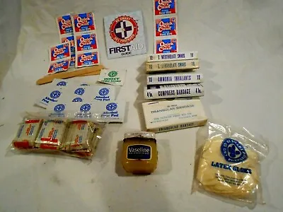 Vintage First Aid Cabinet Contents • $19.99