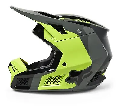 Fox Racing V3 RS Efekt MX Offroad Helmet Fluo Yellow • $301.45