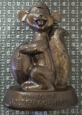 MN Golden Gophers College Football Mascot Banthrico Bank 1st Bloomington Bk Rare • $250