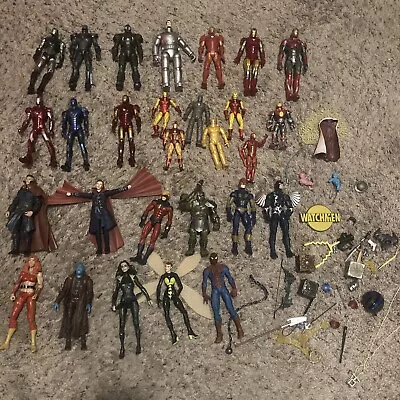 Marvel Legends Lot Of 28 Figures IRON MAN LOT (21) 6” Figures (7) 3.5” Iron Man • $150