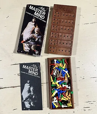 Vintage Waddingtons Mini Master Mind Game Boxed With Instructions • £5