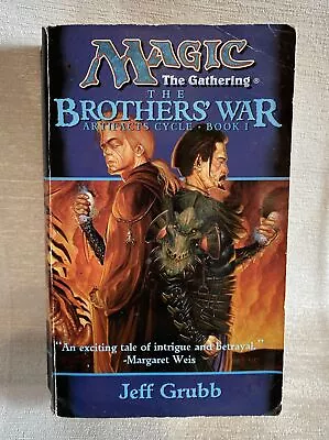 1998 MTG Magic The Gathering Book The Brothers War Jeff Grubb READ DESCRIPTION • $39.99