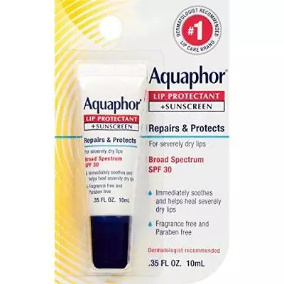 Aquaphor Lip Protectant And Sunscreen Ointment - Broad Spectrum SPF 30 - • $8.89