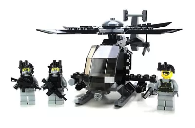 £58.53 • Buy AH-6 Little Bird With 3 Rangers Army Helicopter Made W/ Real LEGO® Bricks