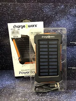 Charge Work Solar Powered Power Bank Weather Proof - New-  Damaged Box • $24.88