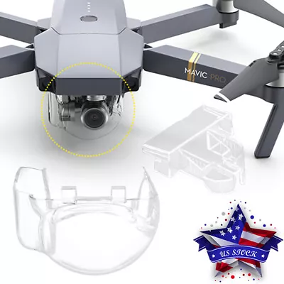 $19.47 • Buy For DJI Mavic Pro Gimbal Camera Cap Holder Cover Lock Clamp Protector Guard Case