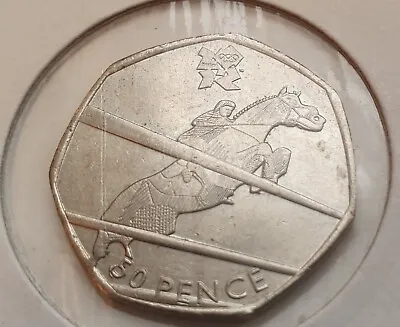 🔥🔥RARE 2011 Olympics Equestrian 50p COLLECTORS COIN 🔥🔥 • £25